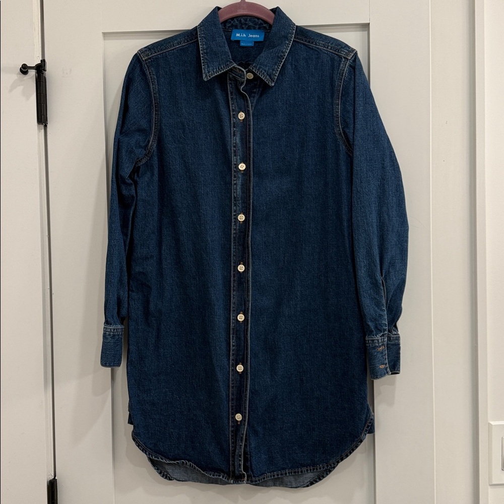New, no tags: MIH Jeans shirt, no size listed